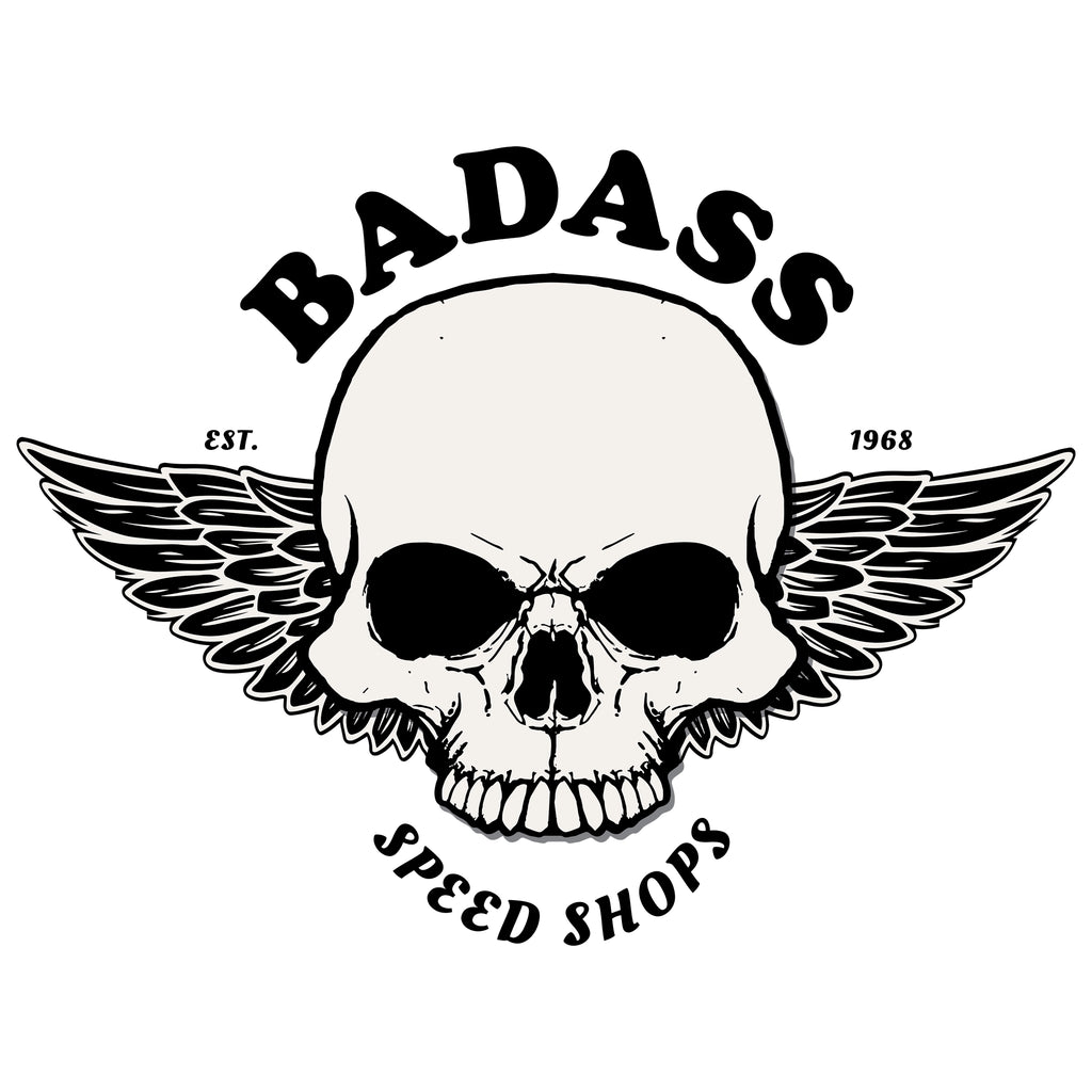 Badass Speed Shops - Motorcycle Speed Culture Biker Streetwear Vintage Style T-Shirt