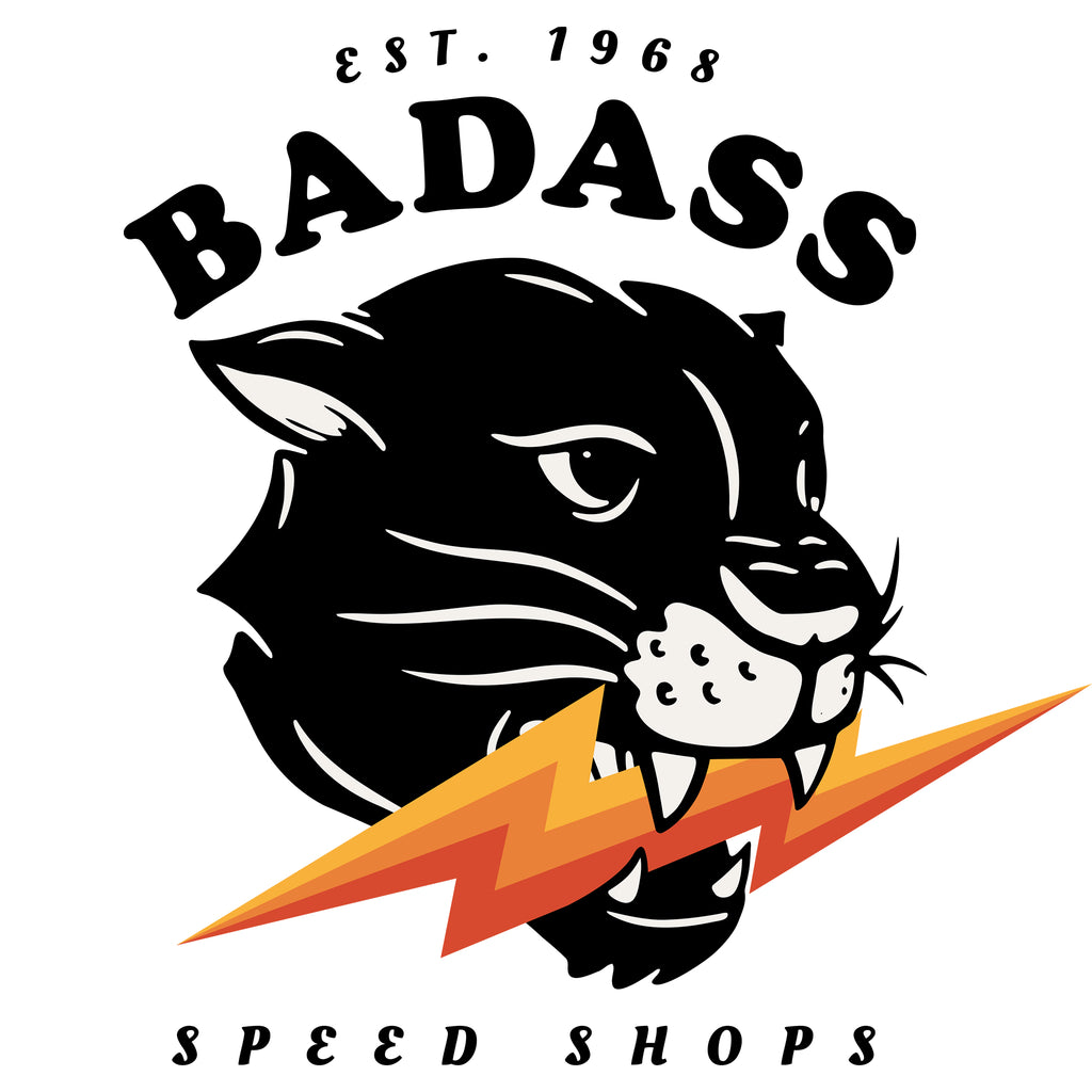 Badass Speed Shops - Motorcycle Speed Culture Biker Streetwear Vintage Style T-Shirt