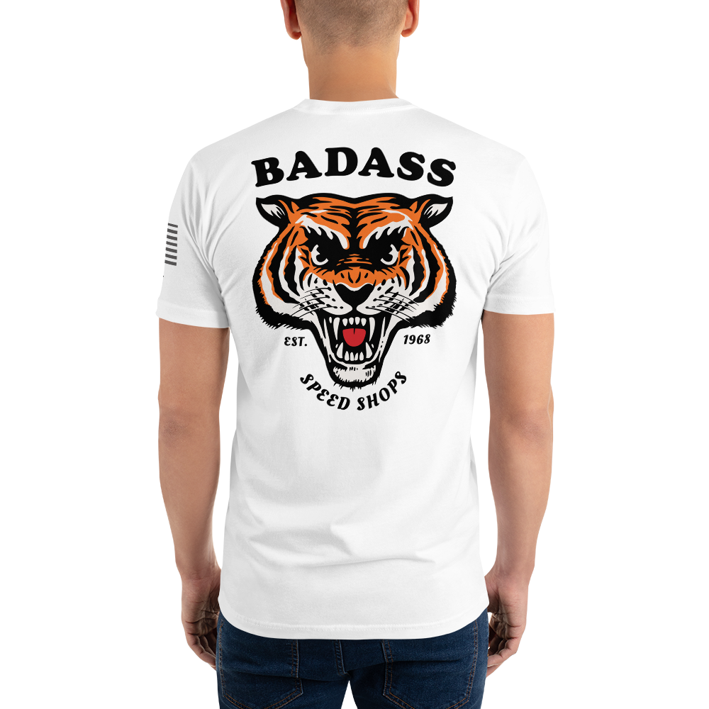 Badass Speed Shops - Motorcycle Speed Culture Biker Streetwear Vintage Style T-Shirt