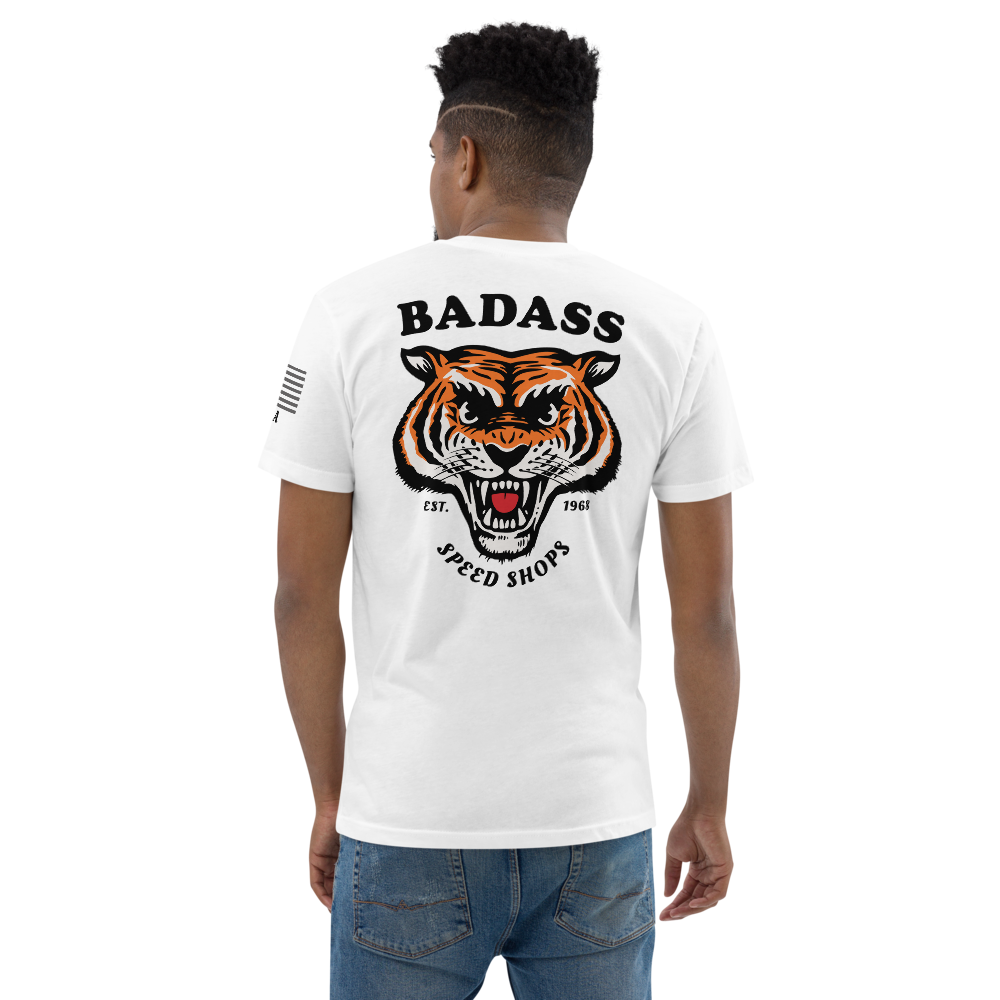 Badass Speed Shops - Motorcycle Speed Culture Biker Streetwear Vintage Style T-Shirt