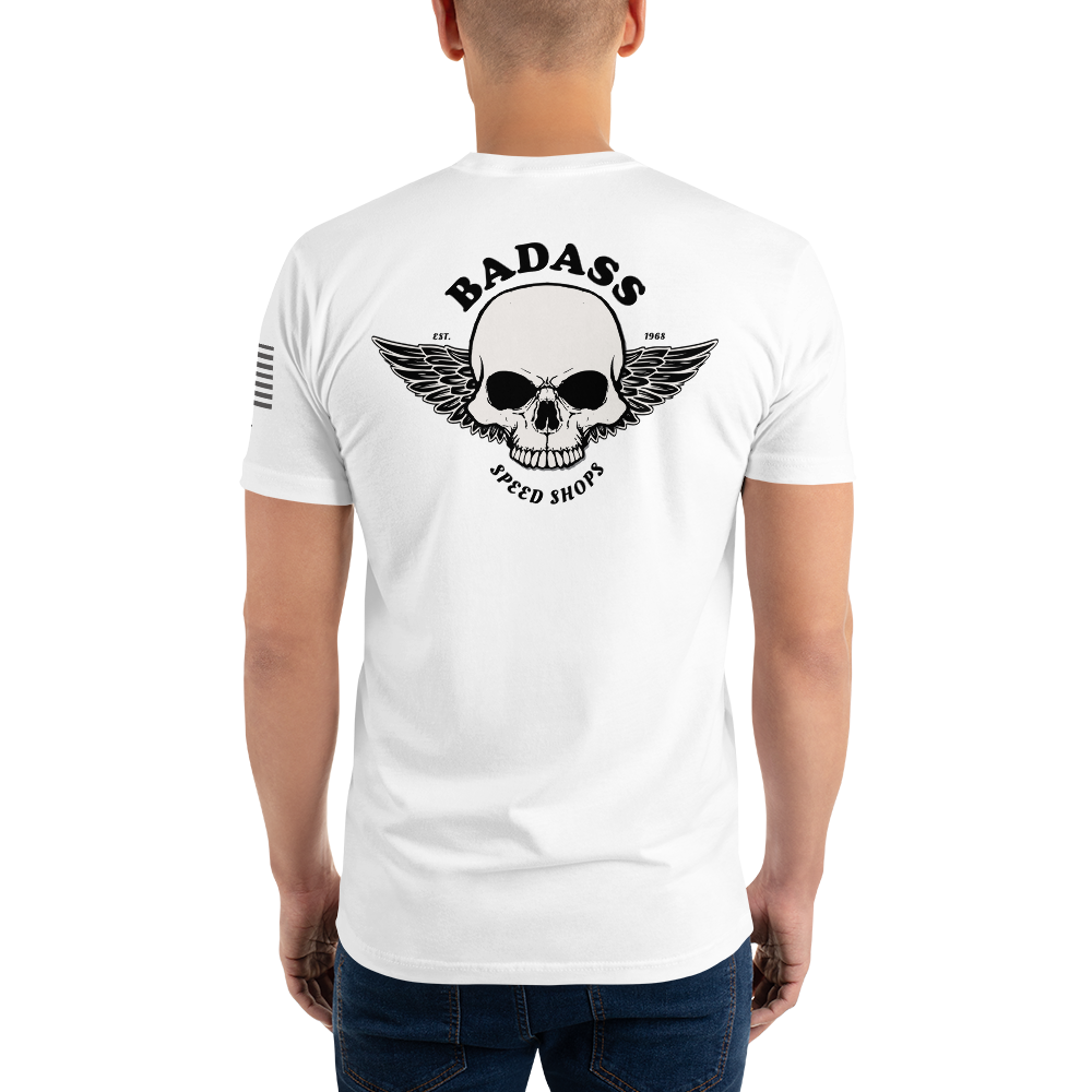 Badass Speed Shops - Motorcycle Speed Culture Biker Streetwear Vintage Style T-Shirt