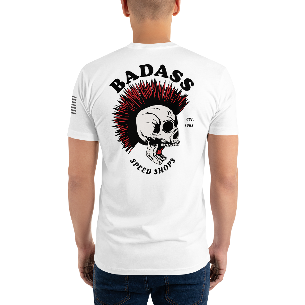 Badass Speed Shops - Motorcycle Speed Culture Biker Streetwear Vintage Style T-Shirt