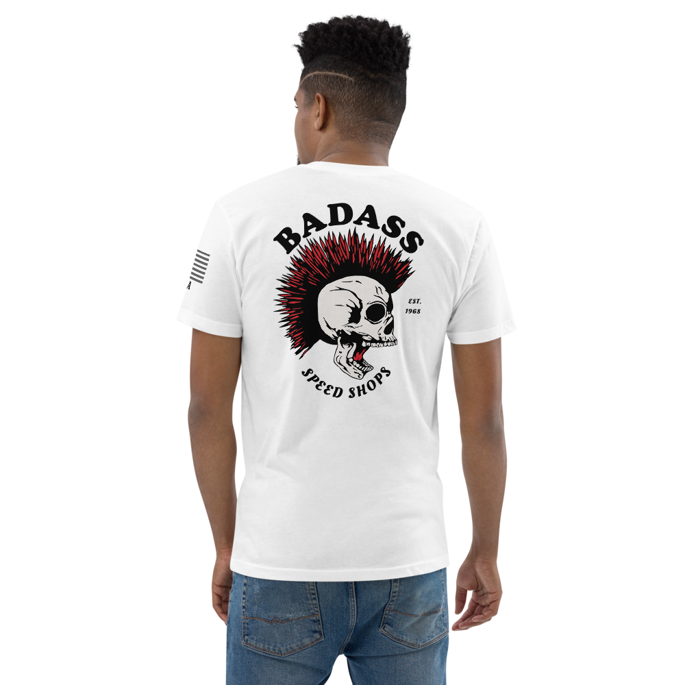 Badass Speed Shops - Motorcycle Speed Culture Biker Streetwear Vintage Style T-Shirt