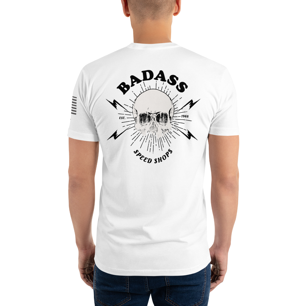 Badass Speed Shops - Motorcycle Speed Culture Biker Streetwear Vintage Style T-Shirt