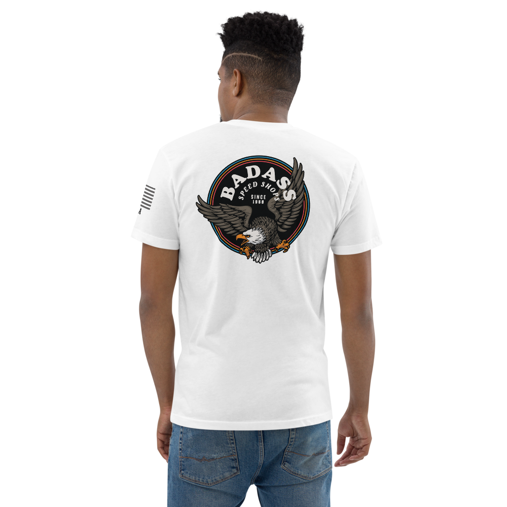 BADASS Speed Shops - The American Classic Flying Eagle T-Shirt