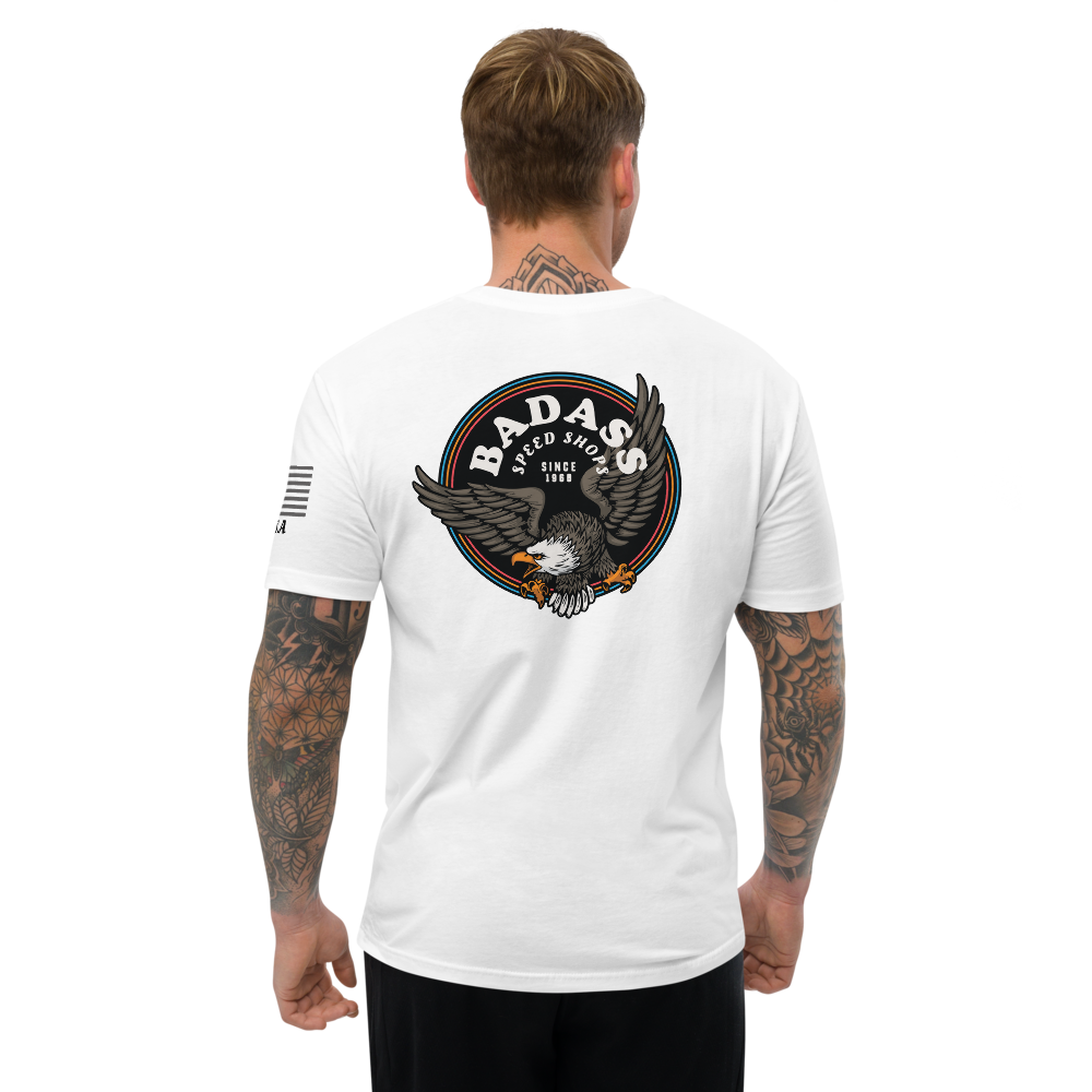 BADASS Speed Shops - The American Classic Flying Eagle T-Shirt