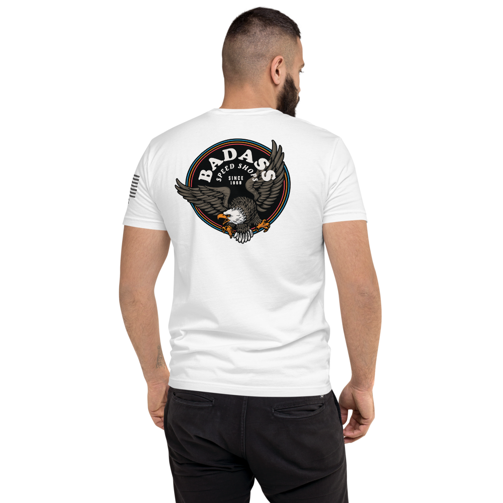 BADASS Speed Shops - The American Classic Flying Eagle T-Shirt