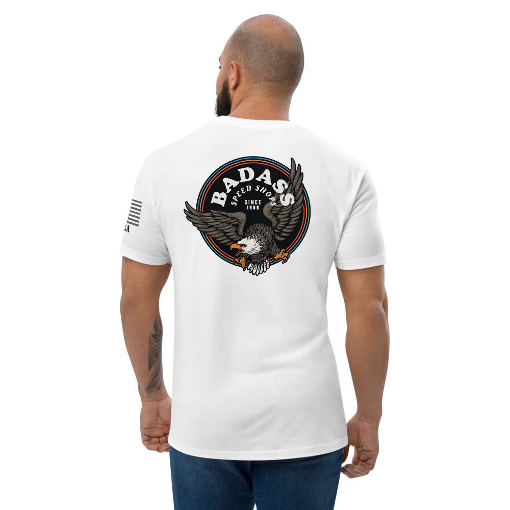 BADASS Speed Shops - The American Classic Flying Eagle T-Shirt