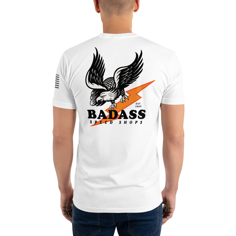 BADASS Speed Shops - The American Classic Flying Eagle T-Shirt