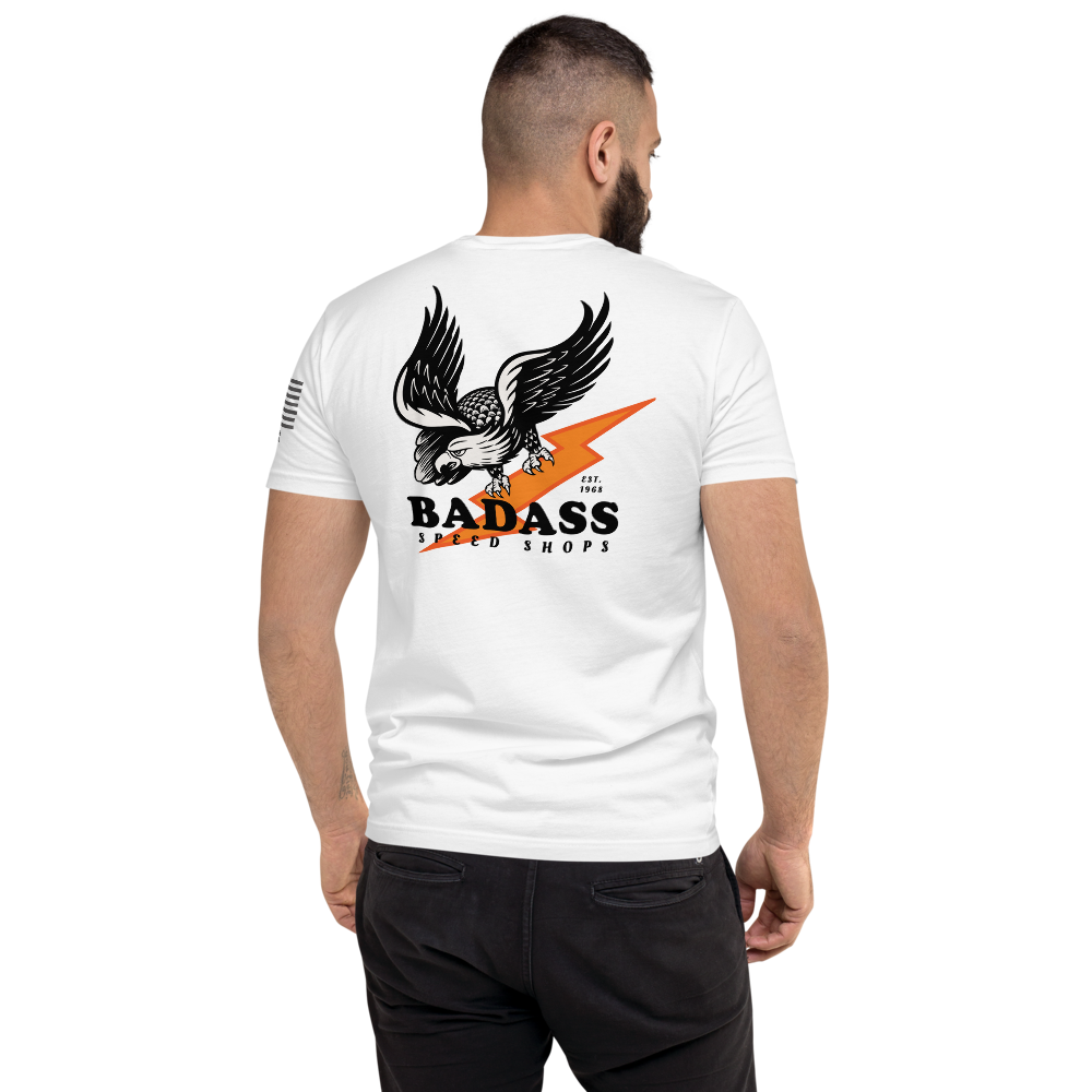 BADASS Speed Shops - The American Classic Flying Eagle T-Shirt