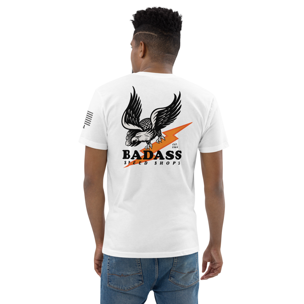 BADASS Speed Shops - The American Classic Flying Eagle T-Shirt