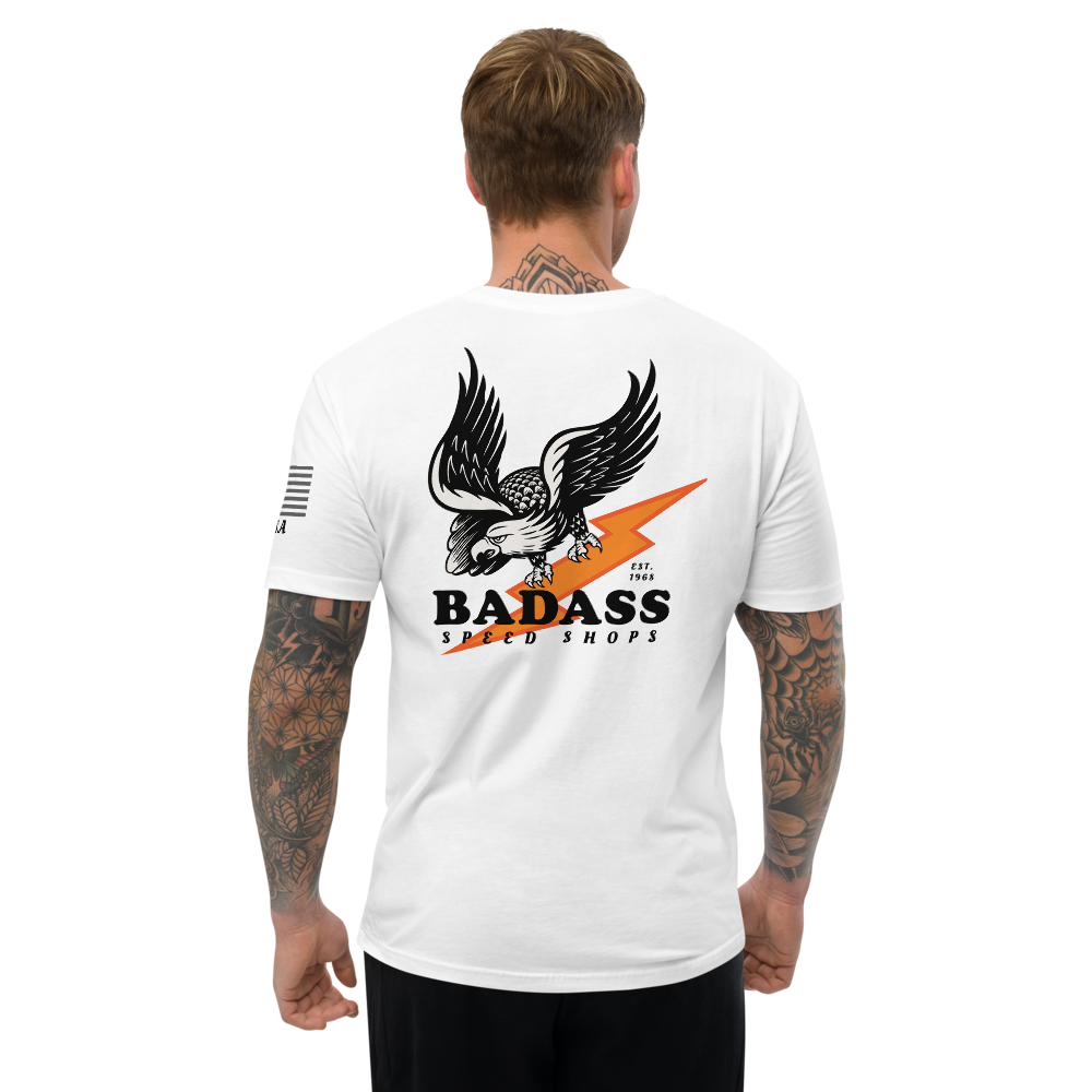 BADASS Speed Shops - The American Classic Flying Eagle T-Shirt