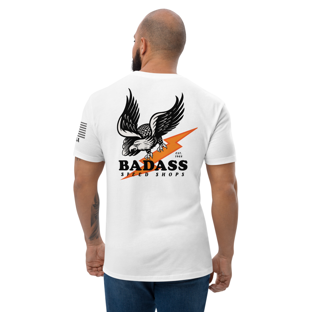 BADASS Speed Shops - The American Classic Flying Eagle T-Shirt